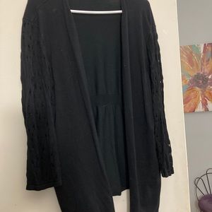 Maurices size 3 black cardigan